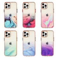 Gradient Transparent Marble Phone Cases For Samsung S20 S21 ...