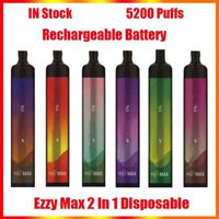 Ezzy Max Switch 2in1 Einweggerät Dual Kit E Zigaretten 5200 Puffs 400mAh Akku 15ml Vorgefüllte Patrone Pod Vape Stick Pen vs XL Air BAR