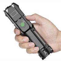 Flashlights Torches Style USB Rechargeable T6 LED Mini ZOOM ...