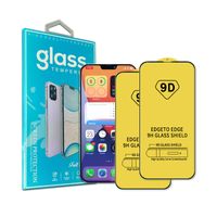 2 pack Package Full Cover 9D Protective Tempered Glass Scree...