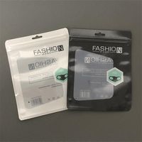 15 * 19 cm Paquete de moda Caja de embalaje al por menor Bolsa de plástico OPP Bolsa de cierre de cremallera bolsas para máscaras faciales