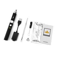MAW Kräuter-Kit 1300mAh-Vape-Stiftbatterie mit trockenem Kräuter-Verdampfer-Donut-Spulenzerstäuber-elektronische Zigarette