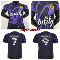 Versão do jogador 2021 2022 Seattle Sounders FC Soccer Jerseys Dempsey Roldan Ruidiaz Lodeiro Camisa