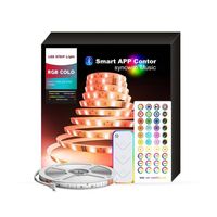 Streifen 5m / 10m / 15m Bluetooth Music Sound Control RGB LED Strip Remote Smart App Dekoration Licht Lampe Für Wohnzimmer Schlafzimmer