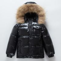 Down casaco inverno jaquetas meninas meninos casacos 1-10y crianças roupas snowsuit morna pato crianças menina parka jaqueta
