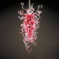 Wedding Pendant Lamps Decoration Hand Blown Glass Chandelier...