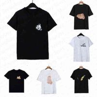 2021 Fashion Bear Printed Summer Women T Shirt Wo Black White Te Mens Short Sv Polos Cloth Size S-XL_gdy_rw_su_xymy