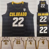 Custom Colorado Buffaloes College Basketball Jerseys 21 Evan Battey 32 Nique Clifford 12 Jabari Walker 41 Jeriah Horne