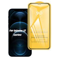 9D крышка закаленного стекла Полный клей 9h экран протектор для iPhone 12 11 Pro Max XS XR X 8 Samsung S20 Fe S21 плюс A12 A02S A32 A42 A52 A72 5G