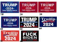 Presidential Campaign Banner Donald Trump 2024 Flag take Ame...