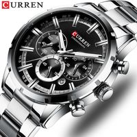 Wristwatches CURREN Luxury Fashion Quartz Watches Classic Si...