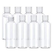 Lagerflaschen Gläser 10 stücke Kunststoff-Shampoo-Flasche 100ml freie leere Vail für Reise Containerlotion Flüssigkeits-Makeup Kosmetik