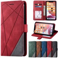 Leather Cases For iPhone 13 12Pro 11 ProMax XS Max mini X XR 8 7 6 6S Plus Shockproof Phone Stand Cover Bags