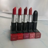 12 stks / partij Nieuwe topkwaliteit Merk Make-up Sexy Naakt Matte Lipstick Rouge Een Levres Wt./Poids Net 3G / 0.10 US OZ LIPS Cosmetic