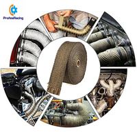 Motorcycle Exhaust System Car 5 10 15 20M Thermal Tape Heat Wrap Pipe Shields Manifold Header Insulation Roll