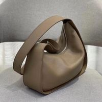 Вечерние сумки модные наплечные сумка 2021 летняя сплошная натуральная кожа хобс для женщин сумочка дизайнеры полумесяца