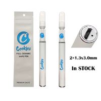 Einweg-Vape-Stift-Kekse volle keramische Patronen E-Zigaretten 0.5ml Snap auf Mundstück 290mAh wiederaufladbare Batterieleitung freie leere Patrone