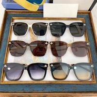 70% de descuento en la venta en línea de fábrica 2021 nuevas gafas de sol de piernas de tricolor familiar y la misma caja abeja gg0889