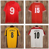 85 86 Fowler Torres Retro Manga Longa Mens Futebol Jerseys Dalglish Gerrard Hesque Home Red Away Black Football Camisa Adulto Uniformes