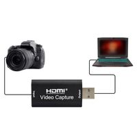 2022 Nouvelle carte de capture vidéo 4K USB 3.0 USB2.0 -Compatible enregistreur de grabber pour PS4 jeu DVD caméscope caméra enregistrement en direct streaming