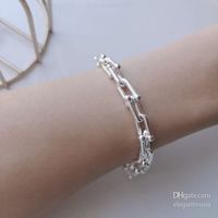 Bracelet bracelier chaîne chaîne mince épaisseur en forme de U montres femmes hommes hommes couple mode montres qualité mariage fête