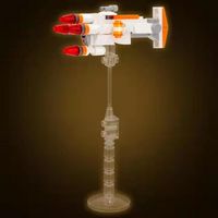 Tuğla Arkadaşlar MOC Set Hammerhead Işık Fırkateyn Artı Kadife Lego Yapı Taşları ile Uyumlu 51144 Star Wars Serisi