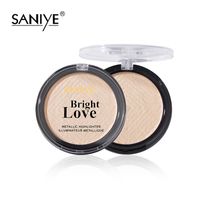 Bronzers & Highlighters High-gloss shadow natural three-dimensional face pearlescent brightening and delicate contouring plate