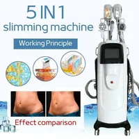 2022 New Style Cryolipolysis Machine 5 IN 1 Double Handles C...