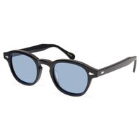 Mode Marke Männer Frauen Sonnenbrille Klassische Sterne Eyewear Unisex Europäischen Stil Vintage Brillen für Frauen Blaue / dunkelgrüne Linsen Sonnenbrille 49mm