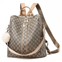 Rugzak Stijl Vintage Dames Design Toerist Anti-Diefstal Pack Bag Grote Capaciteit Tassen Voor Meisje Geometrisch Afdrukken