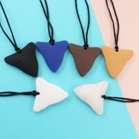 Free DHL INS 6 Colors Baby Teether Shark Tooth Silicone Teet...