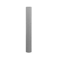 50st / lot silver grå färg Kraft kartongrör för parfymflaskor, penna lådor Små presentbehållare med lock kan skräddarsy wrap