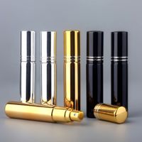 10 ml Atomizer Parfüm Doldurulabilir Taşınabilir Sprey Şişeleri Örnek Boş Konteynerler Atomizers Perfum Şişesi Destek Logosu Özelleştirilmiş