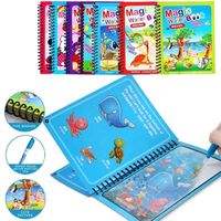Nieuw Educatief Speelgoed Herbruikbaar Doodle Mat Magic Water Tekening Boek voor kinderen