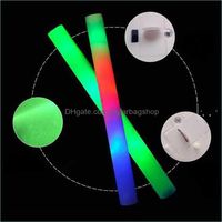 Other Event & Party Supplies Festive Home Garden Led Glow Light Up Foam Stick Toys Color Wedding Decoration 19" Wands Rally Batons Hhe10795