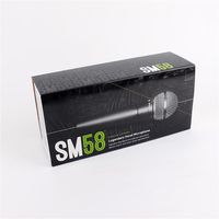 SM58S Dynamisches Gesangsmikrofon mit Ein- und Ausschalter Vocal-kabelgebundenen Karaoke-Handheld-Mikrofon-hohe Qualität für Bühne und Zuhause USEA30