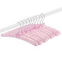 20pcs NEW Non-Slip Thicken Adjustable Clothes Hangers Space Saving for Kids  Children Baby Clothing Socks Dress