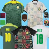21 22 Senegal Futebol Jerseys 1 Estrela 2022 Champions da África Champions National Home Away Mane Koulibaly Gueye Terceiro Maillot de Futebol Uniformes