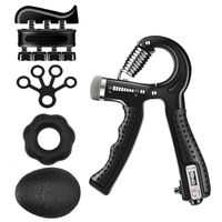 Hand Grips 6Pcs Strength Exercise Gripper Adjustable Grip Co...