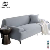 13 Colors Waterproof Sofa Cover Elastic All-inclusive Stretch Slipcover Modern Couch L Shape s For Living Room 210909