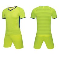 Hommes Adulte Jersey Soccer Jersey Short Soccer Shirts Football Uniformes Chemise + Shorts Personnalisé Nom de l'équipe couture personnalisée Numéro de nom --S070110-9