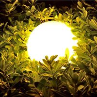 Lumières de jardin Piscine Piscine Boules de piscine Éclairage 16 couleurs Lampes de pelouses lumineuses et lumineuses rechargeables