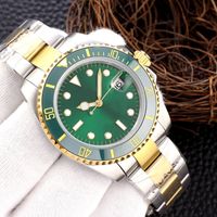 Klassische Herren Watch 40 mm automatische mechanische Uhren Edelstahl Gehäuse für Männer Kalender Armbanduhr Armbanduhren Business Montre de Luxe