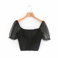 Compre al por mayor Blusas Negras Elegantes de bajo precio \u0026 de calidad con  envío gratuito | Es.DHgate