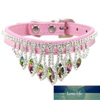 Crystal Tassel Dog Necklace Romantic Pet Jewelry Accessories...