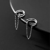 2021 Zarte Ohrmanschette Gute Qualität Clip-on-Ohrringe 100% Pure 925 Sterling Silber Goldene Designs Damen Schmuck Mode Frauen Accessoires China Ohrring