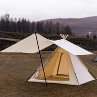 Tält och skydd utomhus tält beige oxford buta vattentät camping nissan set med canopy tillverkare fläck självkörning