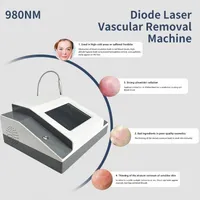 Nuovo arrivo effettivo 980 diodo laser portatile portatile ragno vena macchina della rimozione della macchina laser 980nm diodo diodo vascolare Attrezzatura di bellezza CE DHL