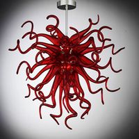 Modern Pendant Lamps LED Chandeliers Lights Hand Blown Glass...
