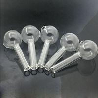 RORA Glass Oil Burner Pipe Thick Clear Glass for Oil Rigs Glass Water Bongs 2 Set Clear RORA Glass Oil Burner Pipe Thick Clear Glass for Oil Rigs Glass Water Bongs 2 Set Clear